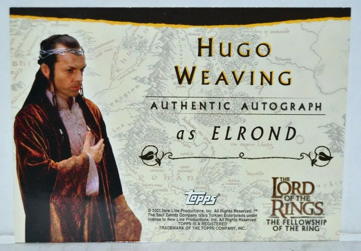 Watch Hugo Weaving Rap In Elvish To Celebrate Lord Of The Rings