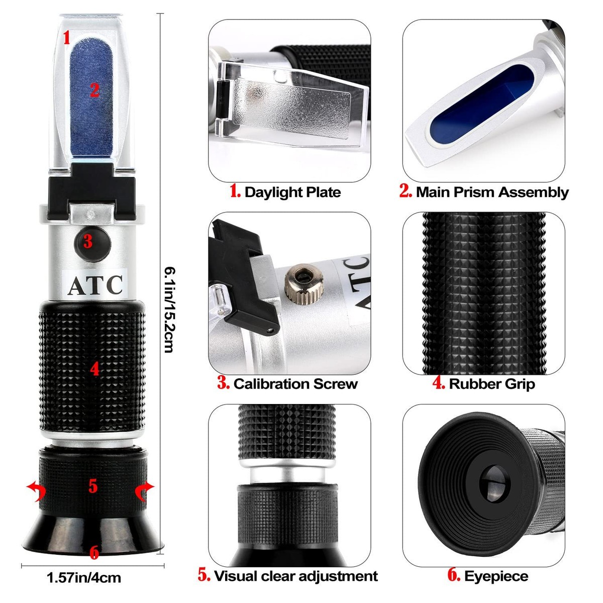 AdBlue 4-in-1 vorstbescherming, refractometer, antivriestester