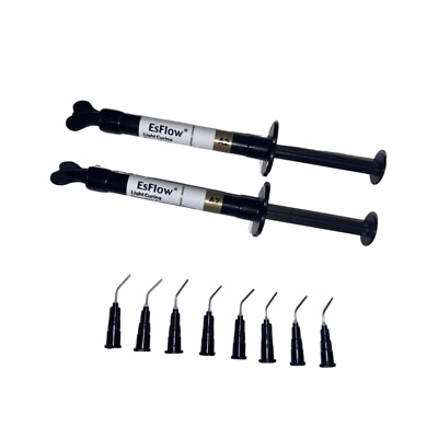 Flowable Dental Composite, EsFlow Light Curing ;  Mfg in Korea, A2 and A3 avail.