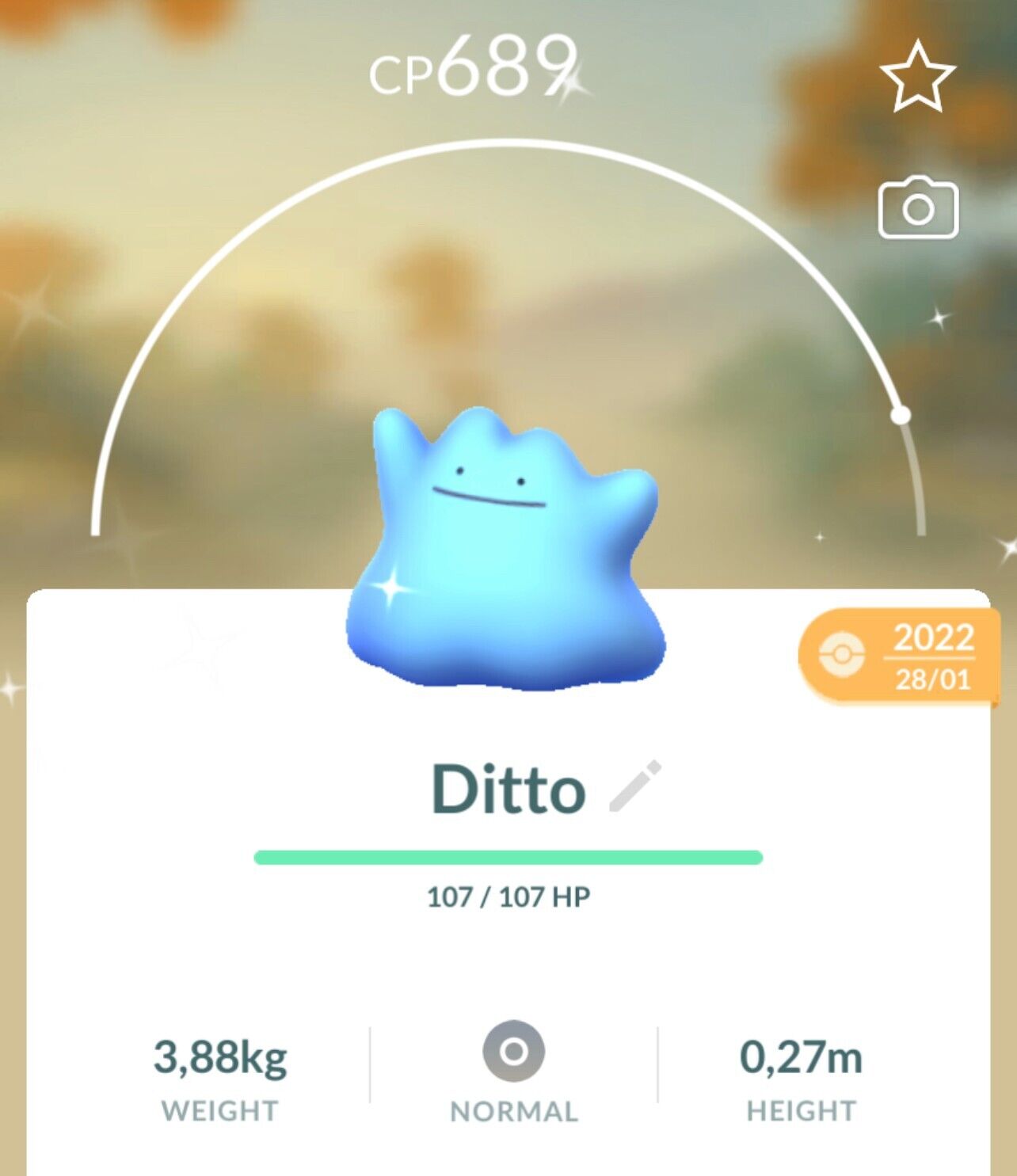 ✨Pokemon GO | Shiny Ditto | Registered (same day) or 30 Days✨