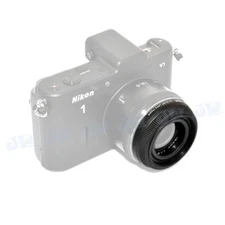 JJC Screw-In Lens Hood Shade for Nikon 1 fits NIKKOR 18.5mm f/1.8 AS HB-N104