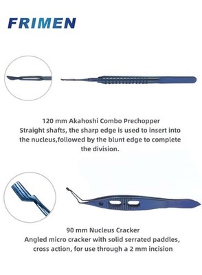 FRIMEN Surgical Instrument Akahoshi Combo Prechopper  Nucleus Cracker