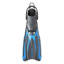 TUSA Vesna Fish Tail Blue Scuba Diving Fins with Bungee Strap SF-0116-FB