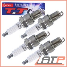 4X CANDELE DENSO DOPPIA PUNTA PER TOYOTA LAND CRUISER 2.4 84-96