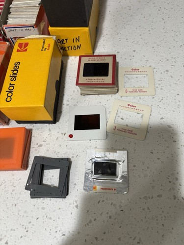 Vintage 3mm Slides And Movie Lot. Multiple Families, Art, Etc. *READ* - Picture 14 of 21