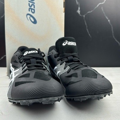 ASICS Hyper MD 6 Men s Track And Field Shoes Black/White sz 10.5 no spikes