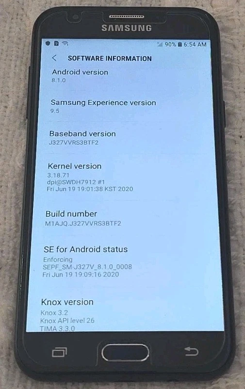 Samsung Galaxy J3 Eclipse, SM-J237V, 16GB, Verizon, Android, Clean IMEI, 👀Info - Image 4 of 4