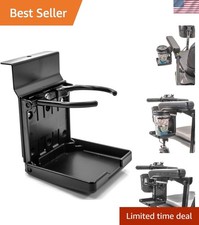 Personalized Black Folding Cup Holder for Go-Go Mobility Scooter - Easy Install