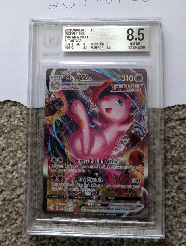 Mew VMAX - Fusion Strike #269 Price & Value ($248.32) | PokeScope