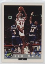 1992 Classic Draft Picks Auto Sam Mack Auto 4w8
