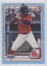 2020 Bowman Draft Sky Blue Border 241/499 Gilberto Jimenez #BD-137 0q1p