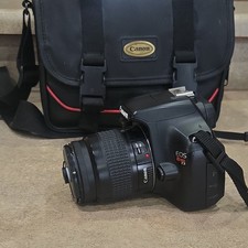 Canon EOS Rebel T3 Digital SLR Camera 12.2MP 3x Zoom Black with Bag