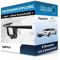 Imiola HAK-POL AnhäNgekupplung Starr Passend für Citroen C5 Limousine 08-17 Neu