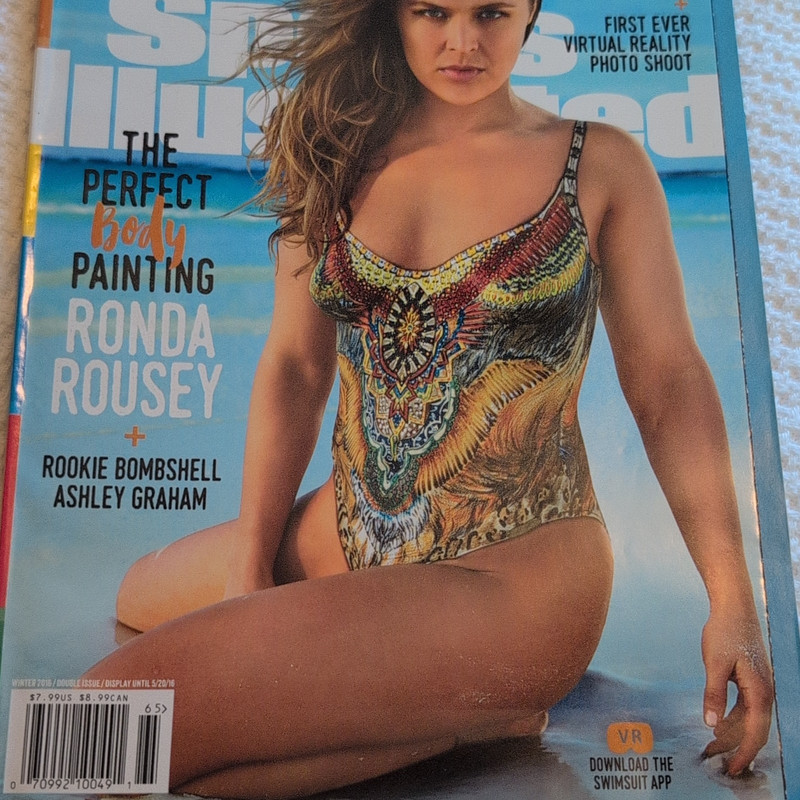 Sports Illustrated Swimsuit Special Issue Winter 2016 Ronda Rousey Ashley Graham