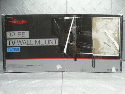 Rocketfish Tilting TV Wall Mount for Most 32''-55'' TVs - Black