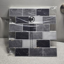 Peel  Stick Granite Wall Tile 10 Sheet 12x12 Thick Backsplash Kitchen Bathroom