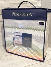 Pendleton Cascadia Gray Multi Cotton Full/Que...