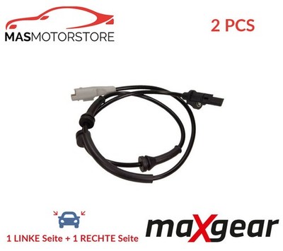 ABS SENSOR DREHZAHLFÜHLER PAAR MAXGEAR 20-0288 2PCS A FÜR CITROËN DISPATCH