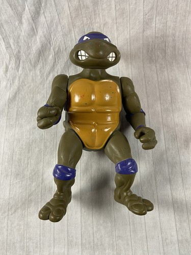 Action figure X4 Playmates Teenage Mutant Ninja Turtles taglia gigante 12" 1989 - Foto 13 di 14