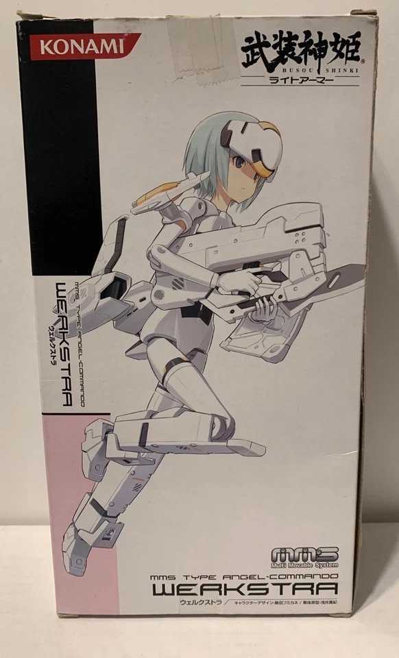 Figura Weakstar Konami Busou Shinki Tipo MMS Angel Commando 2008 Foto 4 de 4