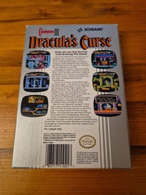 NINTENDO NES - Castlevania 3 Dracula's Curse - CIB 
