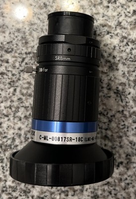 Moritex 8mm F1.7 C-Mount Machine Vision Lens ML-U0817SR-18C