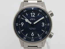 2020 Alkin Model Two Men's 41mm Stainless Steel Automatic Wristwatch w/Full Set