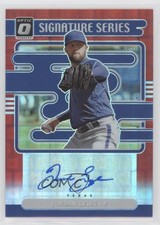 2021 Panini Donruss Optic Red Pandora Prizm 3/15 Jordan Lyles #SS-JL Auto 0m4q