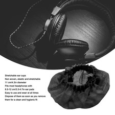 100pcs Disposable Earpad Covers Stretchable Sanitary Headphone Ear Covers