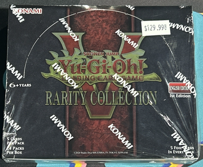 Yu-Gi-Oh! TCG Rarity Collection V 1st Edition Booster Box 24 Packs