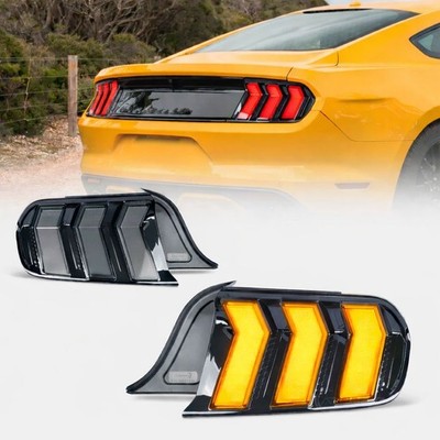 RÜCKLEUCHTEN   NIGHTSTRIKE BLACK EDITION   GELBER BLINKER   (MUSTANG 2015 2023)