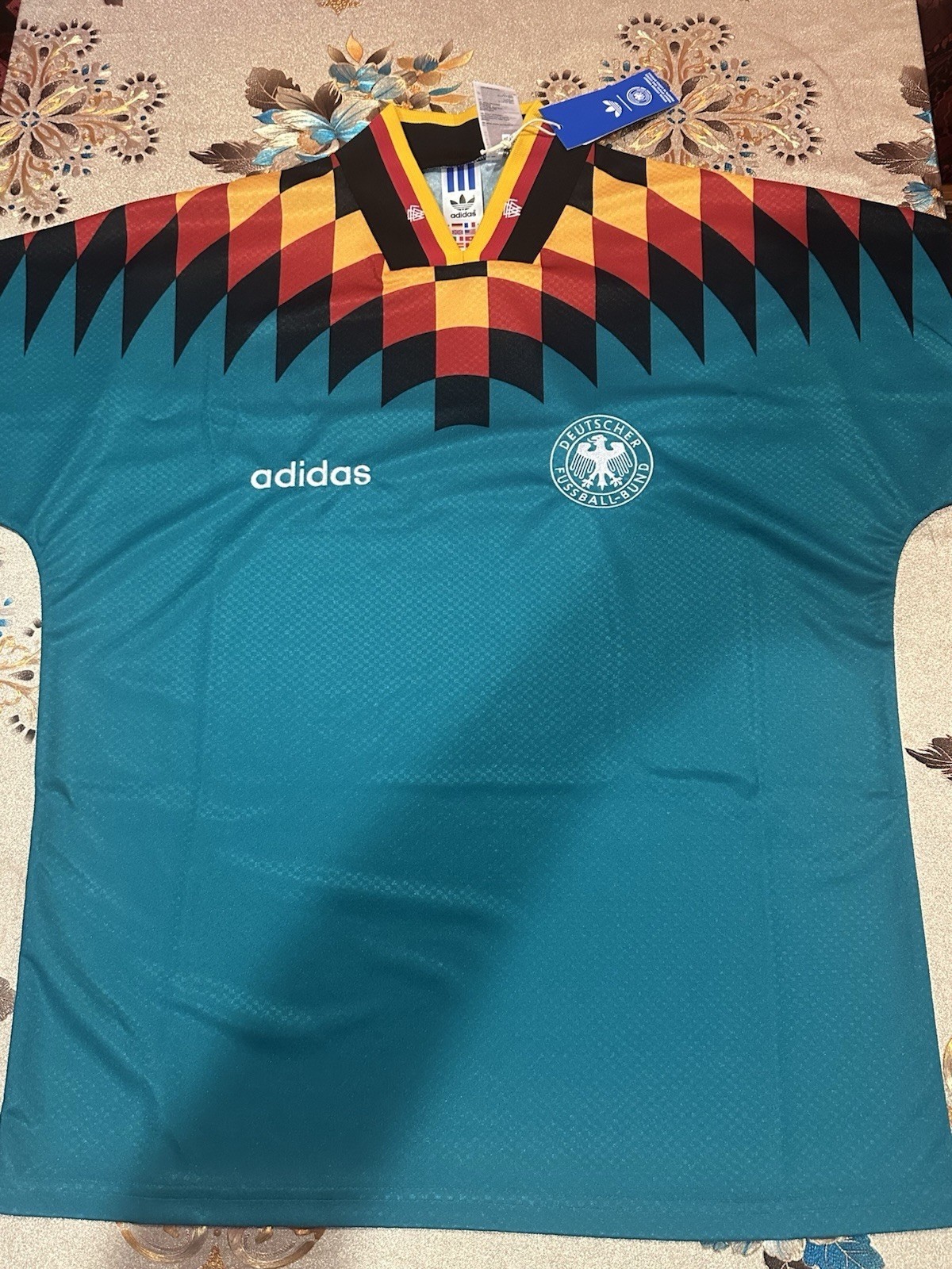 adidas Germany 1994 Fifa Away Soccer Jersey (JZ6941) Men’s Green