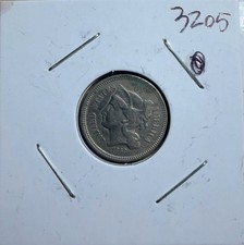 1868 Three Cent Nickel - As Shown! (#3205)