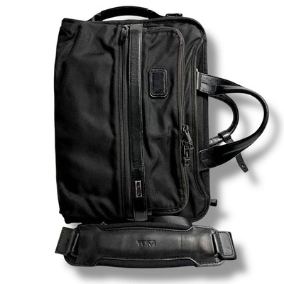 TUMI 3Way Business Bag 26182D2E Large Capacity Nylon Black TUMI 3Way Business Bag 26182D2E Large Capacity Nylon Black