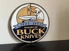 Buck  Knives  Vintage  Style Metal Sign 100th Anniversary
