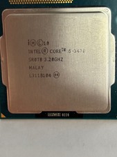 Intel Core i5-3470 SR0T8 3.20GHz Quad-Core LGA1155 CPU Tested Working