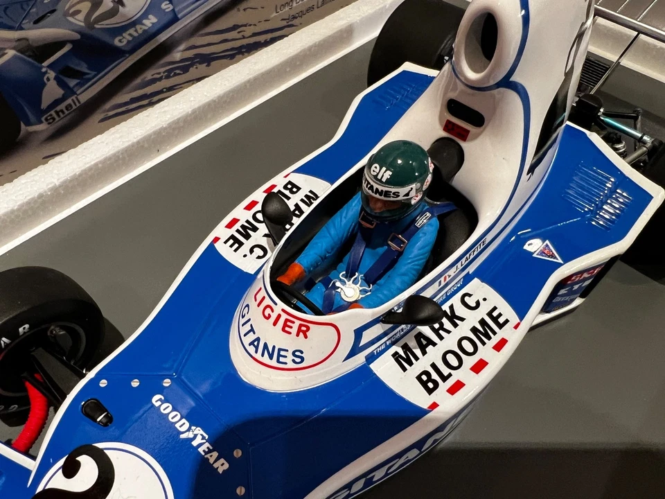 Spark 1:18 Ligier Matra JS5 Jacques Laffite 1976 GP Long Beach Formel 1 - Bild 4 von 4