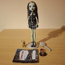 Monster High Frankie Stein Generation One All Accessories Great Condition