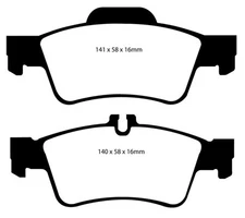 EBC Yellowstuff Rear Brake Pads DP41491R * Fits 04-06 Mercedes-Benz CL500
