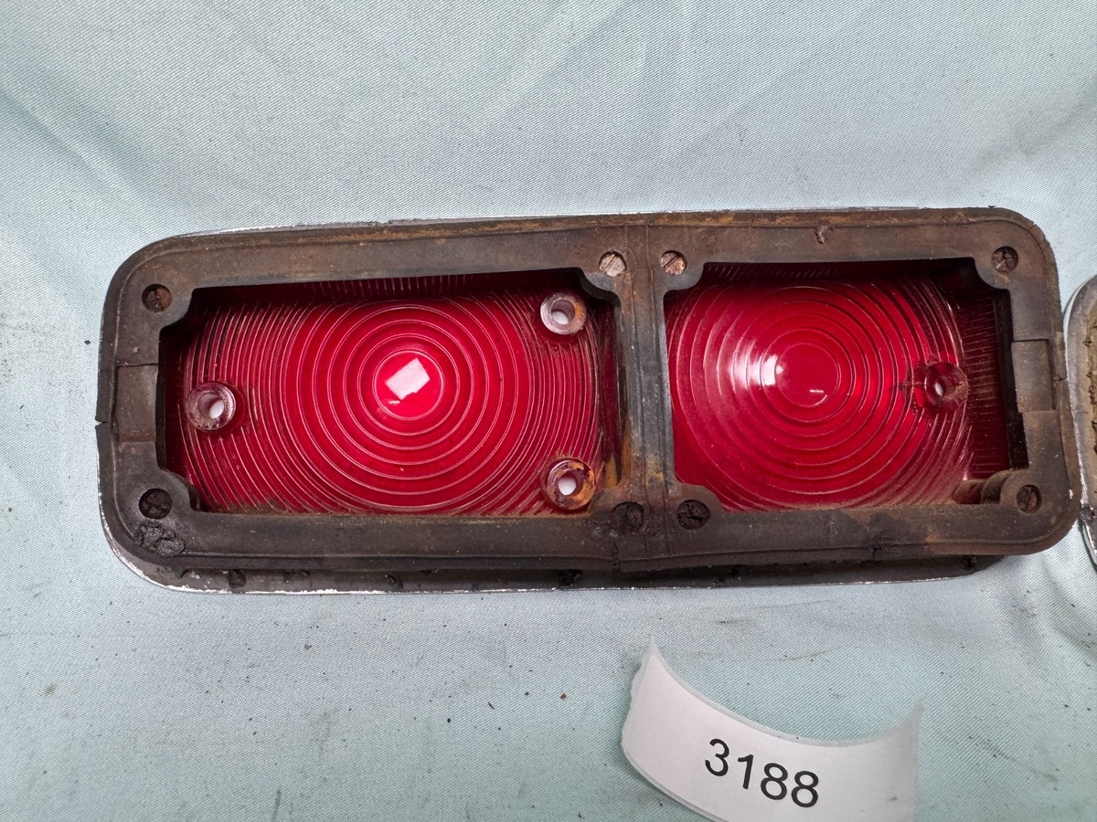 kps 絶版 ダットサン スターダスト イルミネーション テールランプ ブレーキ Datsun 320 Tail Light Lights Lens Brake Lamp Pair Set | eBay