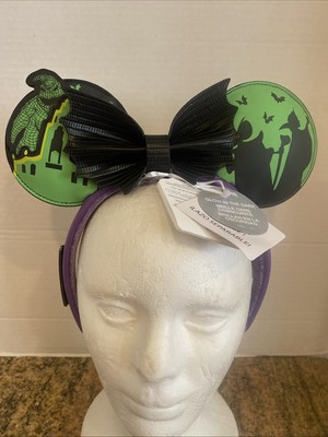 Disney Parks Loungefly Oogie Boogie Bash Ears Headband Halloween 2024 NEW