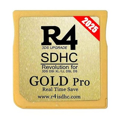 2025 Version R4 Gold Pro SDHC Spielkarte für DS/3DS/2DS Revolution Cartridge USB