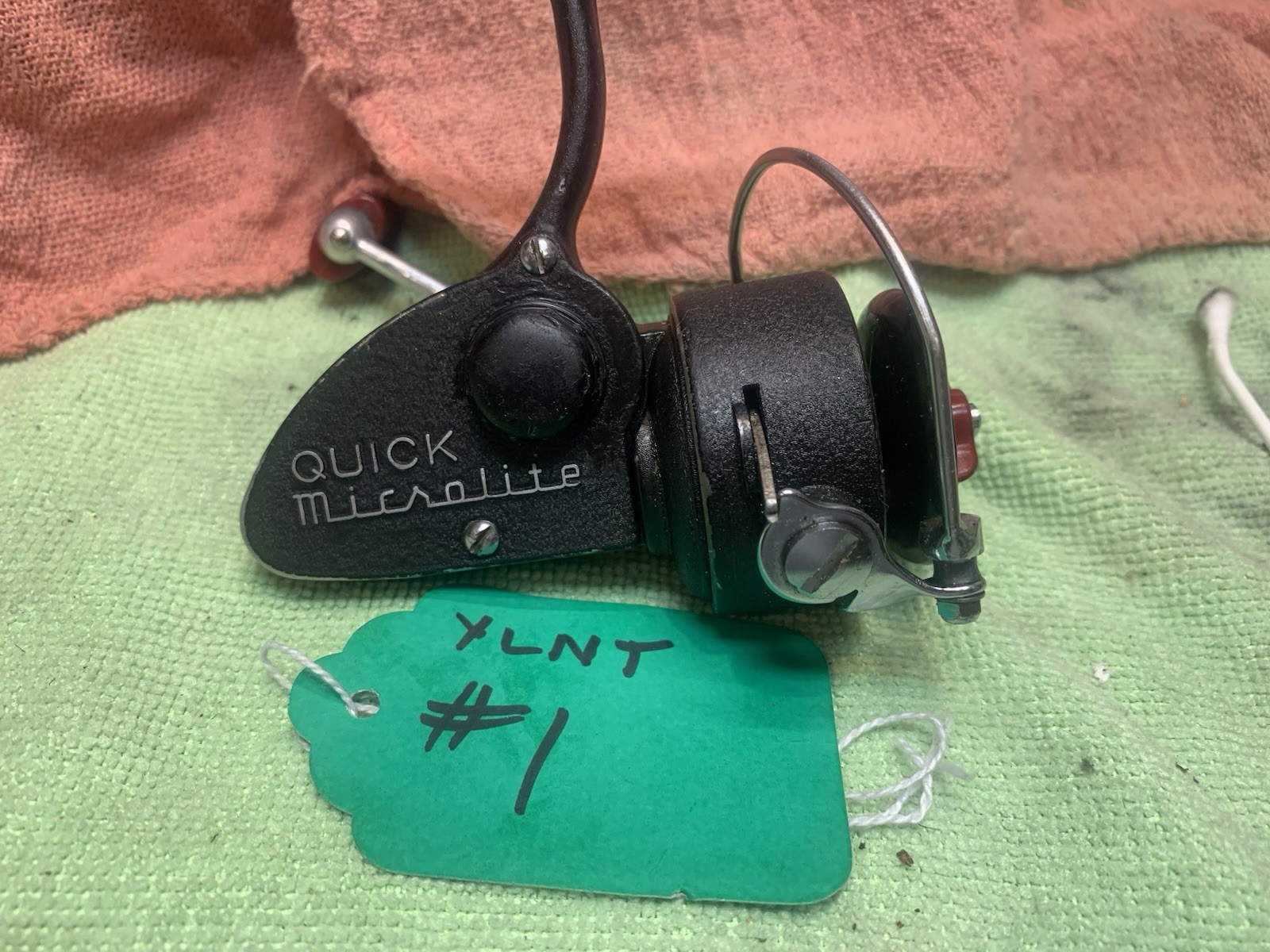 DAM QUICK MICROLITE MINI FISHING REEL  , fresh overhaul, cle