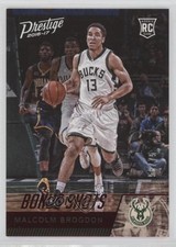 2016-17 Panini Prestige Rookies Bonus Shots Red 56/75 Malcolm Brogdon #182 11n6