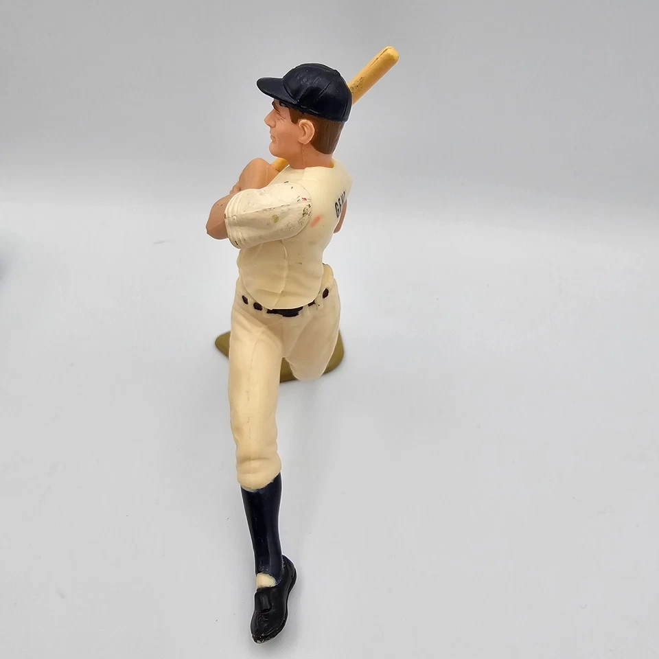 Figura de goma suave Lou Gehrig Yankees 1989 de Curtis MLBP juguete de béisbol de colección Foto 4 de 4