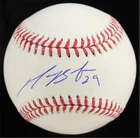 Michael Busch Signed Rawlings OMLB Baseball - COA (Beckett) Authenticated
