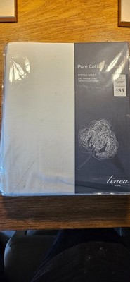 Linea Home Reine Baumwolle King Size Spannbettlaken 350 Fadenzahl