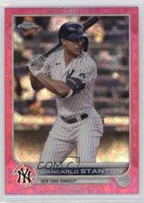 2022 Topps Chrome Logofractor Edition Pink Refractor /199 Giancarlo Stanton 0lq5