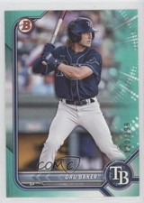 2022 Bowman Draft Aqua 120/199 Dru Baker #BD-158 12bk