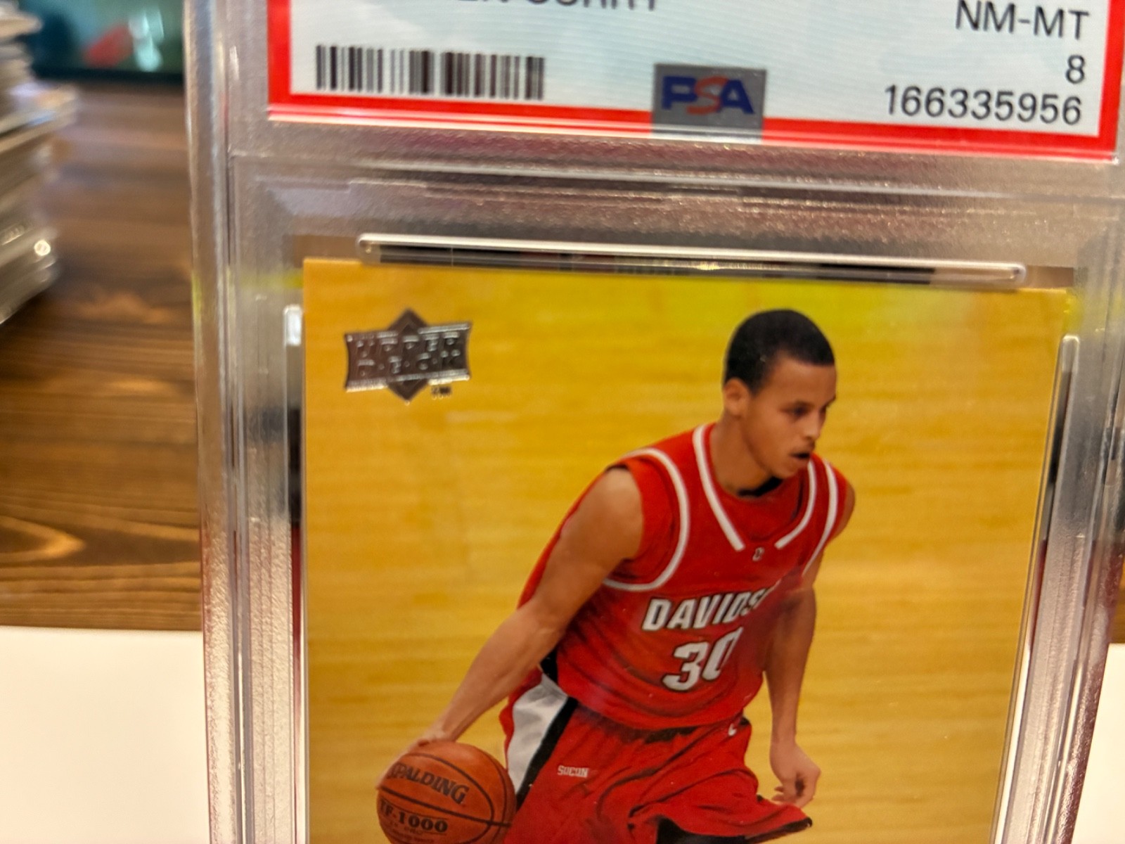 Psa 8 2009-10 Upper Deck - Star Rookies Stephen Curry #234 (RC) view 4